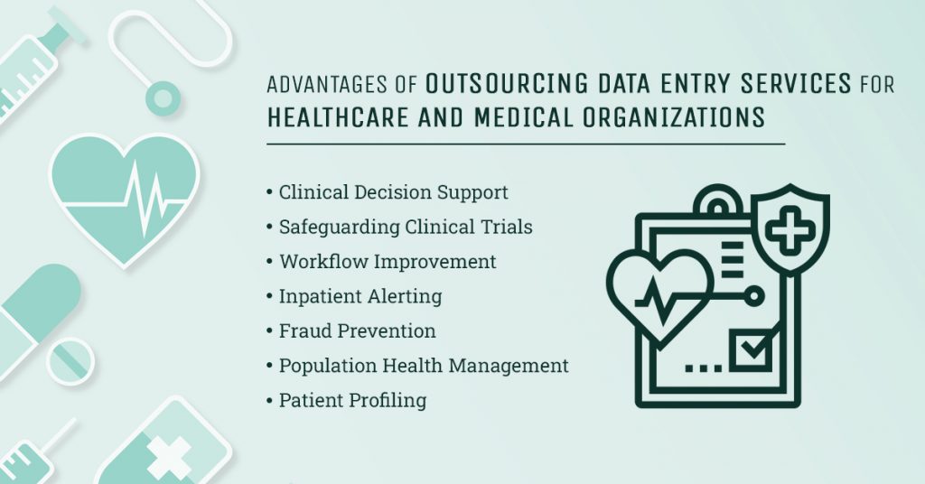 advantages of outsourcing data entry services for healthcare and medical organizations